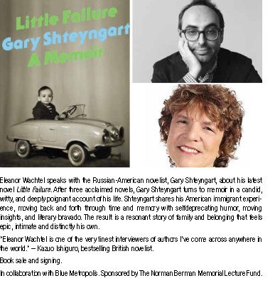 Title details for Gary Shteyngart in conversation with Eleanor Wachtel by Wachtel, Eleanor - Available